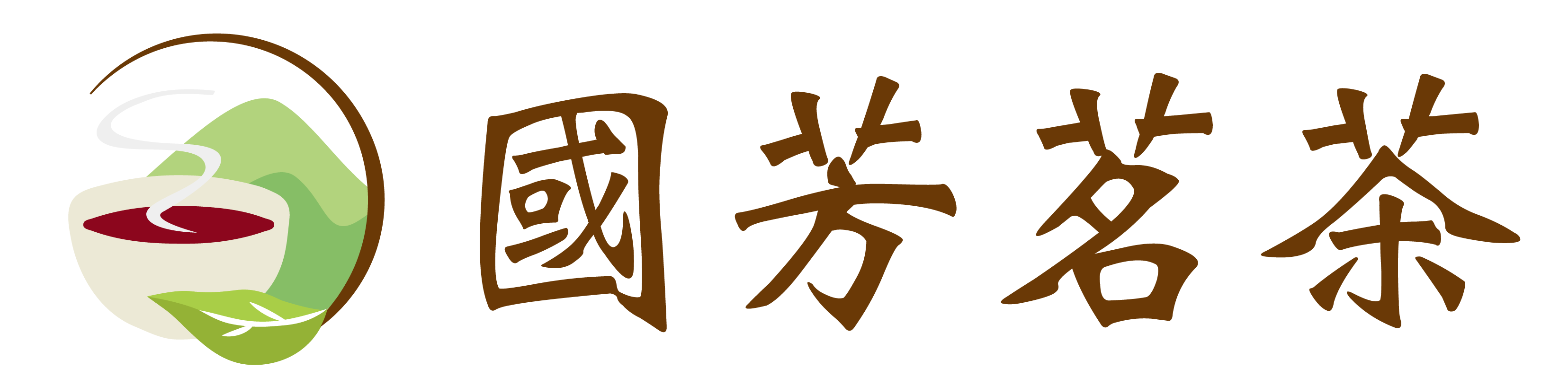 國芳茗茶logo